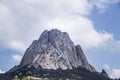 Pena de Bernal mountain in Queretaro Mexico
