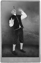 Vintage Circus Performer, Carnival, Sword Swallower, Act, Show