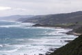 Photograph of the rugged coastline along the Great Ocean Road in Australia Royalty Free Stock Photo