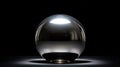 photograph silver sphere Royalty Free Stock Photo