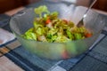 Photograph of a simple salad