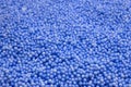 Blue Polysterene balls background Royalty Free Stock Photo