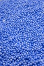 Blue Polysterene balls background Royalty Free Stock Photo