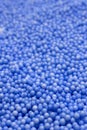 Blue Polysterene balls background Royalty Free Stock Photo