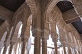 Details of Corners and Arches in the Alhambra, Granada, Spain