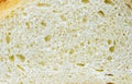 Photo of the Surface of a Cut Loaf of Wheat Bread Royalty Free Stock Photo