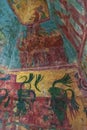 cave painting of Bonampak Chiapas Mexico