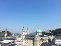 Cathedral of Saints Rupert and Vergilius, Salzburg Cathedral in the city of Salzburg, Austria Royalty Free Stock Photo