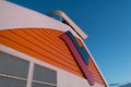 Tallink logo on MS baltic queen exhaust