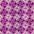 Collection of purple patterns tiles Royalty Free Stock Photo