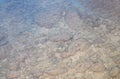Darkness Under the Water in Sublittoral Zone - Undersea Stones - Abstract Natural Background