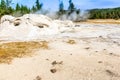 Yellowstone National Park Hydrothermal Area Royalty Free Stock Photo