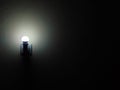 White light in the dark room photograph