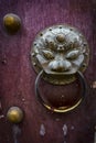 A special Tibetan door handle