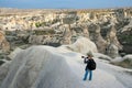 Photographer in Capadocia Royalty Free Stock Photo
