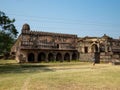 Photographer with DSLR Camera at Historical Location, India.