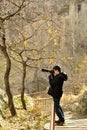 Photographer in Ihlara valley