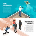 Photographer Isometric Banners