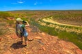 Photographer at Kalbarri WA Royalty Free Stock Photo