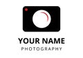 Photographer logo plain style