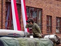 Photographer at the Parade on National Independence Day in Gdansk, Poland