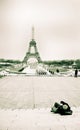 Photographer in Paris Royalty Free Stock Photo