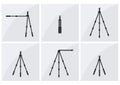 Photographer tripod set