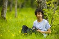 Photographer young boy