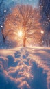Photographers challenge Winter scenes submitted for a snowy competition showcase