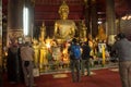 Photographers are shooting of Buddha Royalty Free Stock Photo