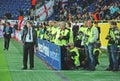 Photographers waiting for the match