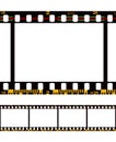 Photographic analog film border Royalty Free Stock Photo