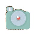 photographic camera picture travel equipment color sketch