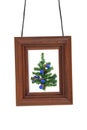 Photographic frame and Christmas tree