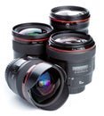 Photographic lenses Royalty Free Stock Photo