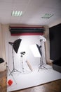 Photographic studio Royalty Free Stock Photo