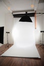 Photographic studio interior Royalty Free Stock Photo