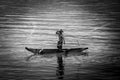 Photographic work of human activity while fishing on the shores of Singkarak Lake, West Sumatra, Indonesia.
