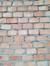 photographing brick walls in the afternoon, 4pm, 28th june 2021 Royalty Free Stock Photo