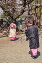 Photographing in Cherry Blossom Season