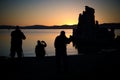 Photographing Mono Lake Royalty Free Stock Photo