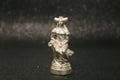 METAL CHESS PIECE - THE PRINCESS Royalty Free Stock Photo