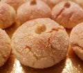 Photographs of pastry specialties from Sardinia, Italy