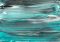 Photography of abstract marbleized effect background. black, turquoise and white creative colors. Beautiful paint