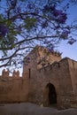 Alcazaba castle in Almeria, Spain Royalty Free Stock Photo