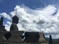 Beautiful Biggest Buddhist stone temple Royalty Free Stock Photo