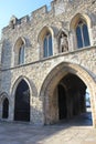 Photography of Bargate iconic monument in Southampton Royalty Free Stock Photo