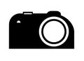 Photography camera vector Royalty Free Stock Photo