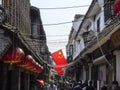 Photography of Chinese Ancient Architecture Stone Tablet Archway Hui Construction Commercial Street