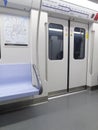 Photography of clean and beautiful subway carriages in Shanghai